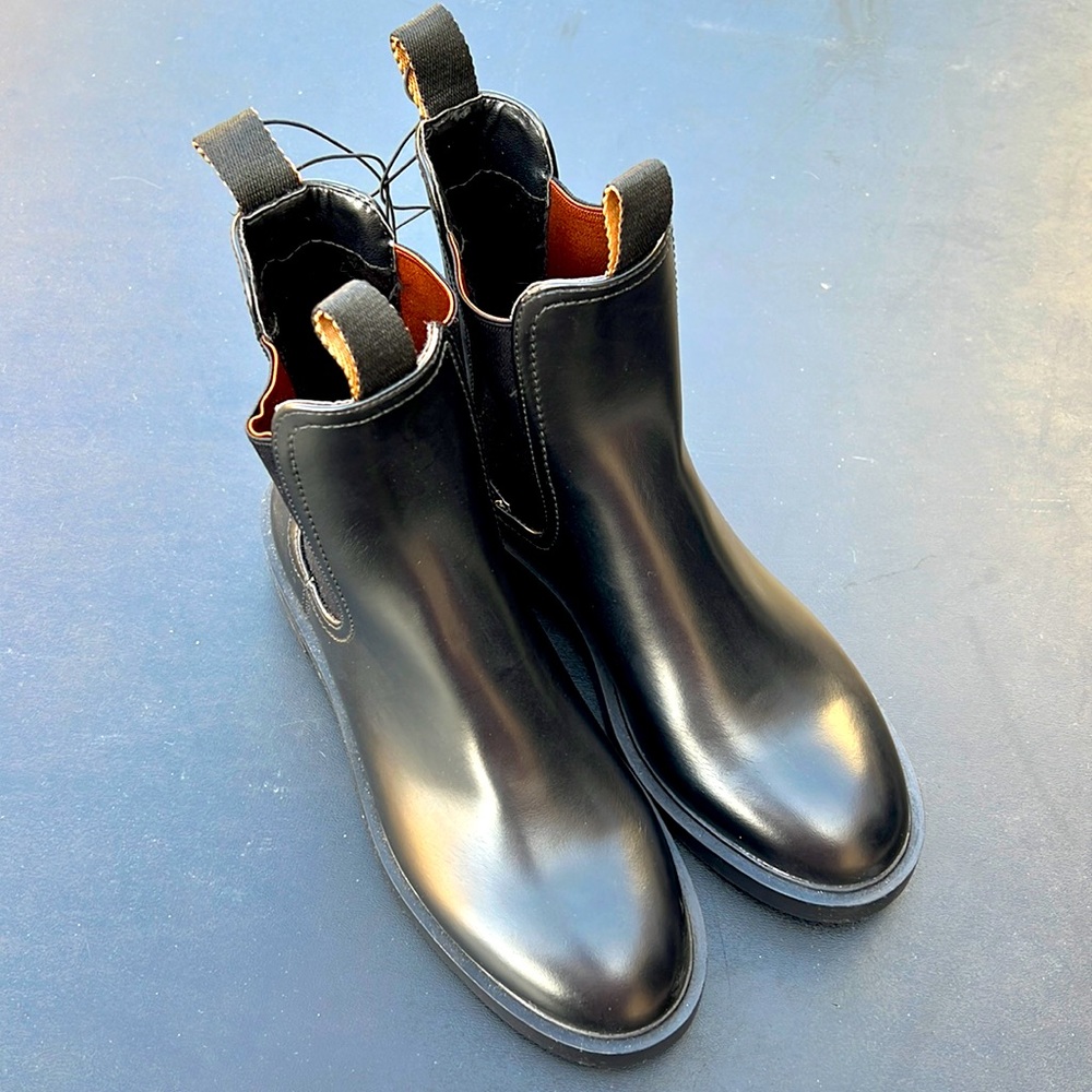 H&M black ankle boots size 7